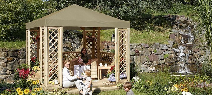 Schöne Pavillons für Ihren Garten